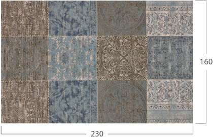 Ковёр Milano lemon blue Модель 4057